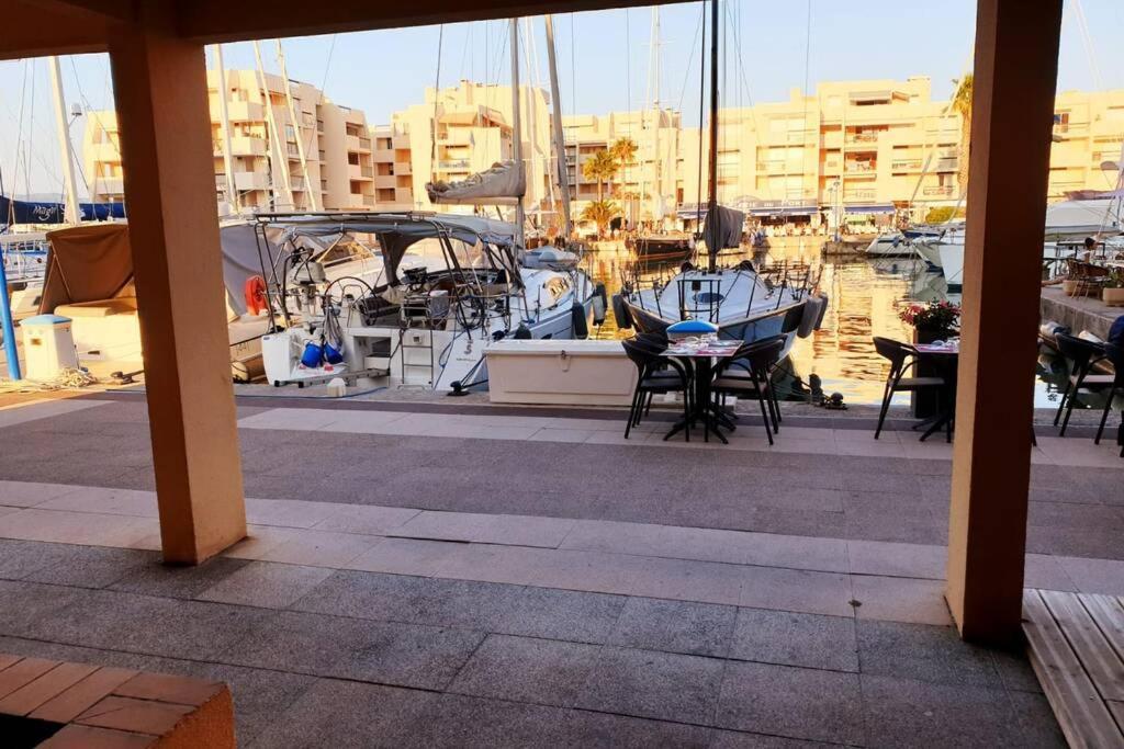 Face Mer Entre Plage Et Marina Bormes-les-Mimosas Exteriör bild